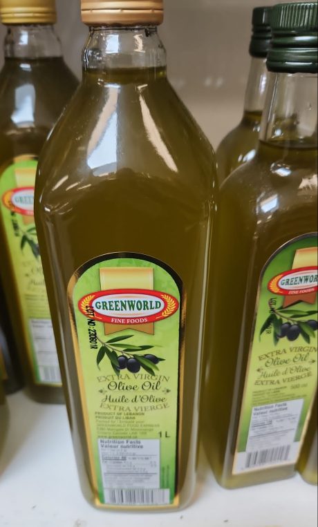 Green world olive oil