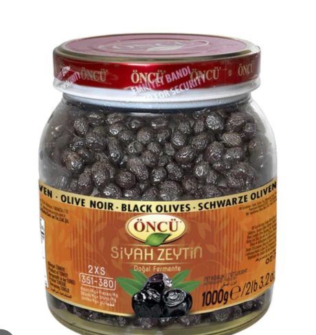 Once black olive