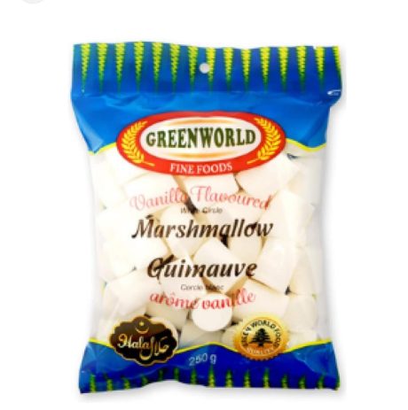 Green world marshmallow